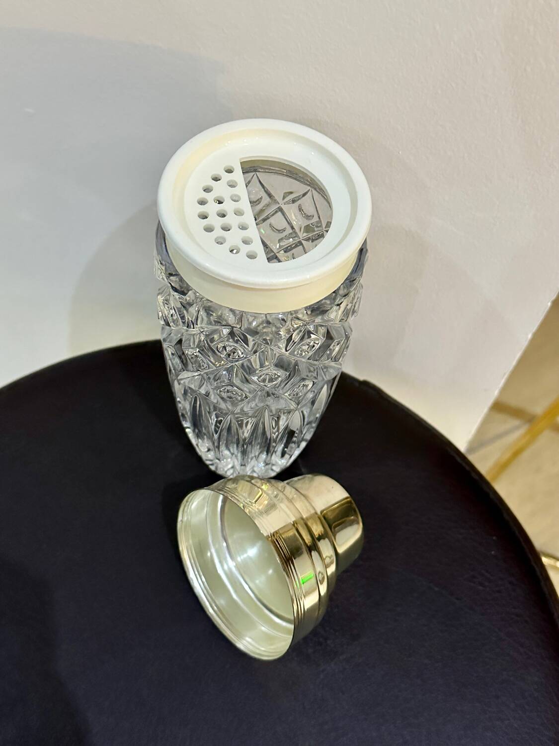 Vintage Cut Crystal Shaker