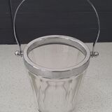 Glass ice bucket