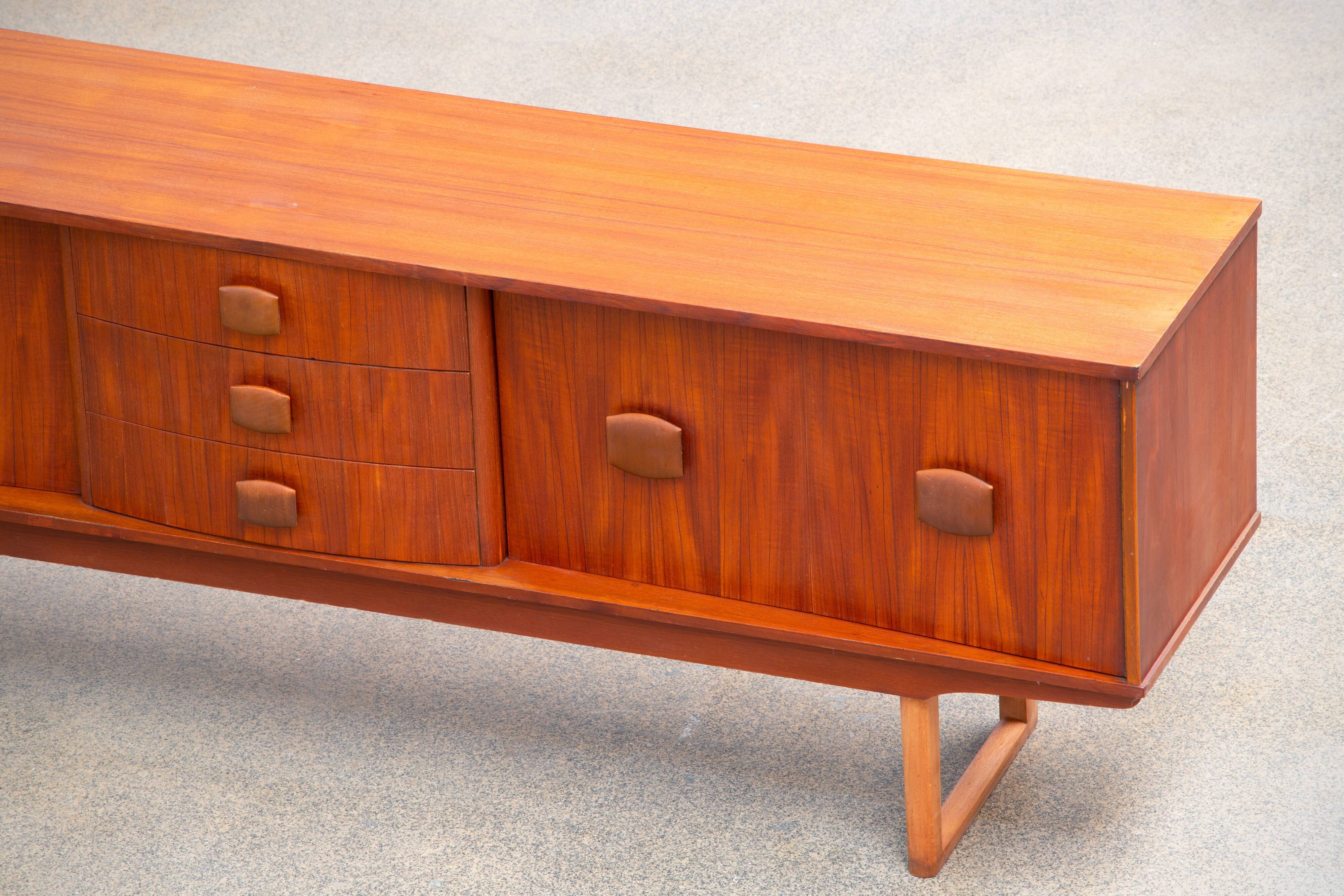 Vintage Scandinavian enfilade 1960