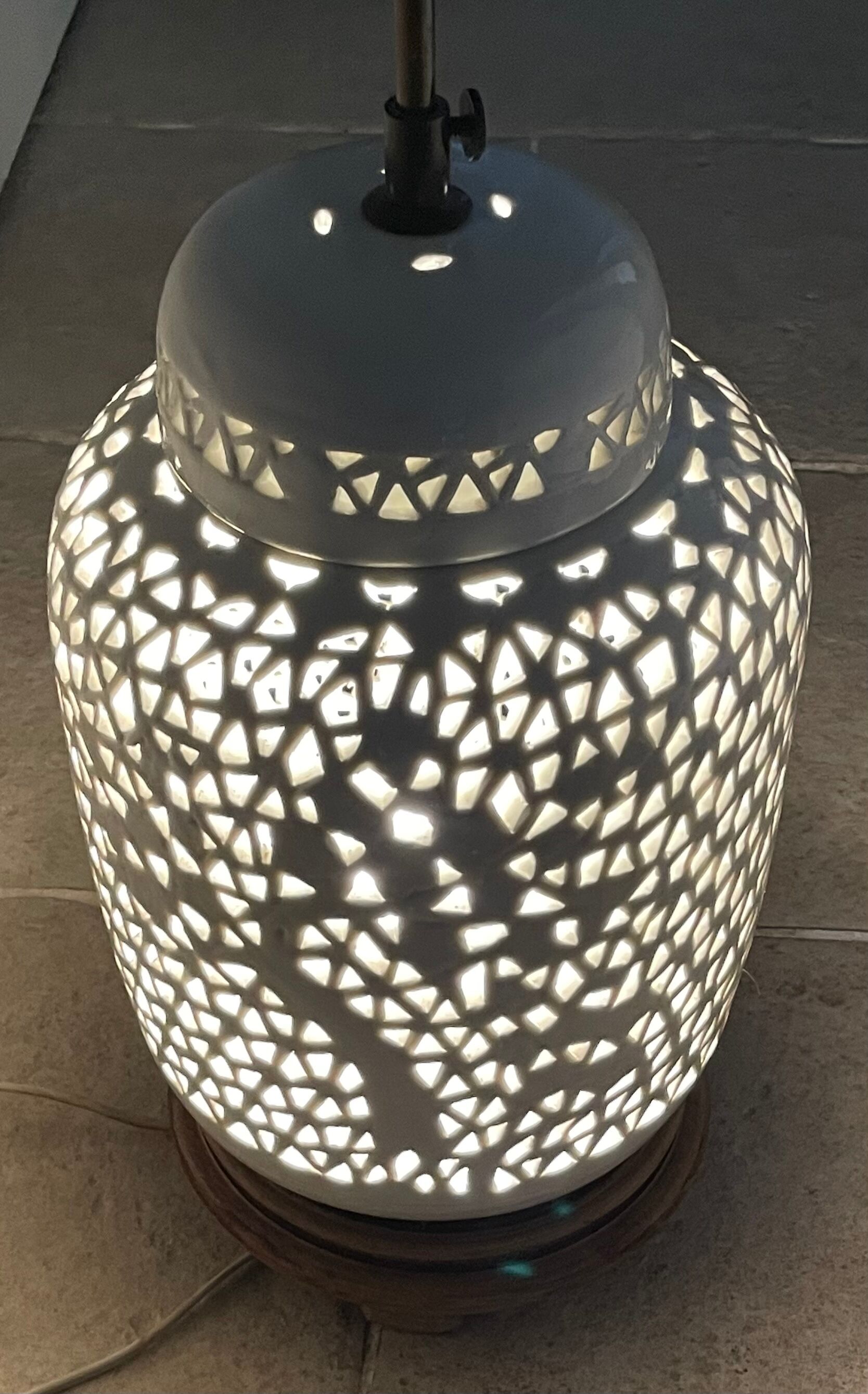 Vintage ceramic lamp