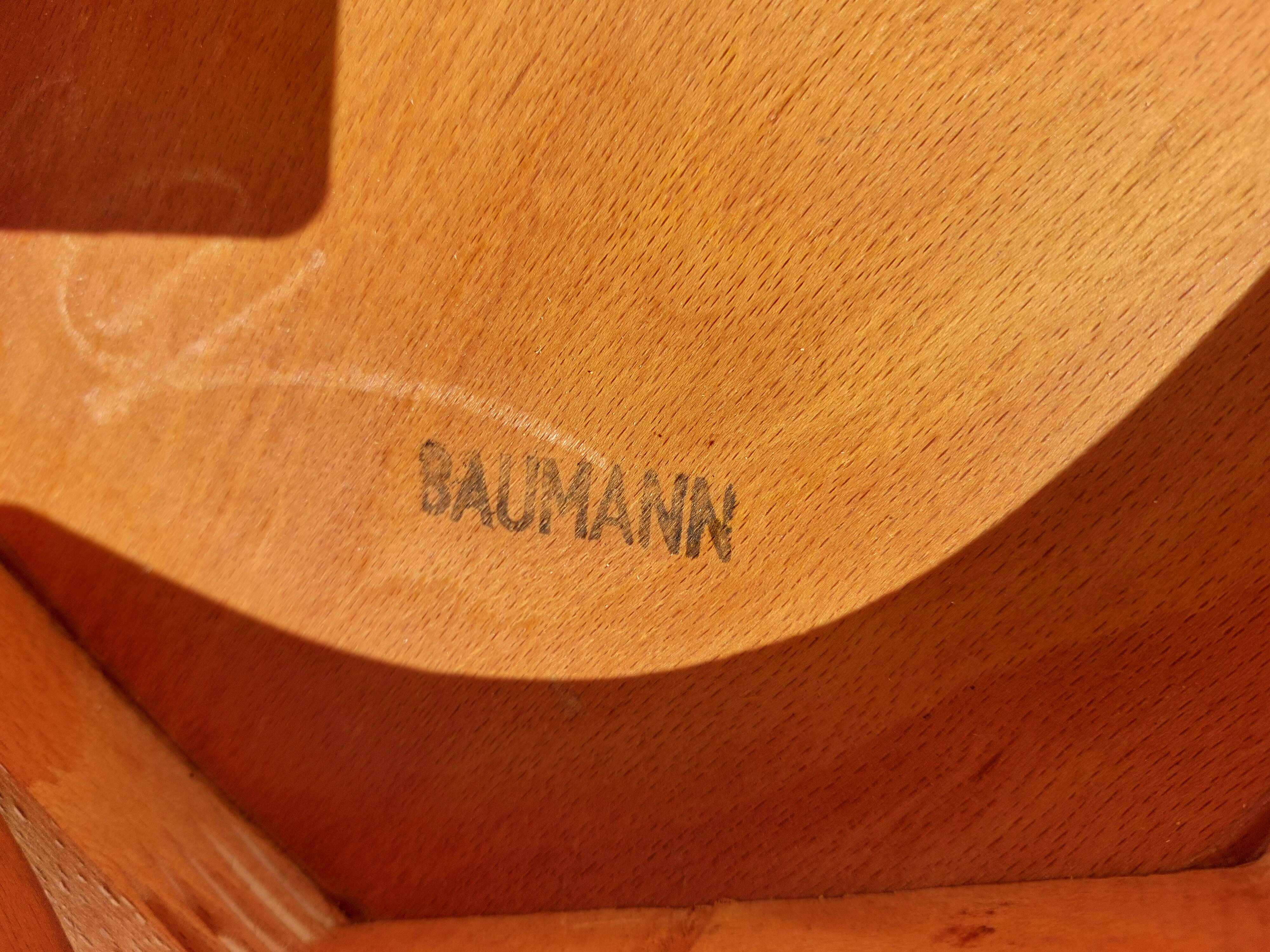 4 vintage Baumann bistro chairs