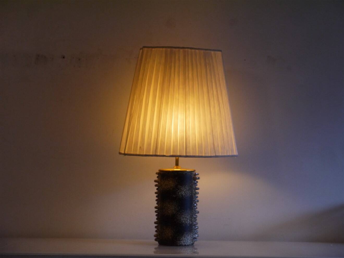 German ceramic lamp by Dumler & Breiden, 1970