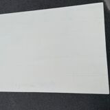 Moulded white sideboard