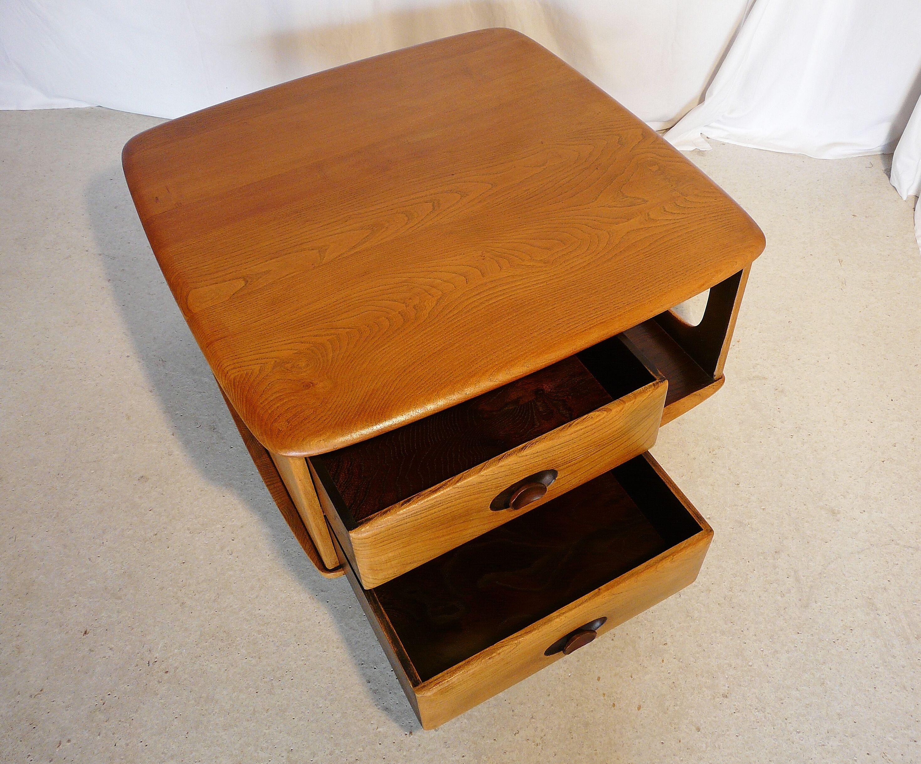 Ercol Scandinavian square coffee table