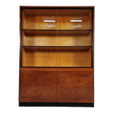 Vintage showcase in birch, 1970s