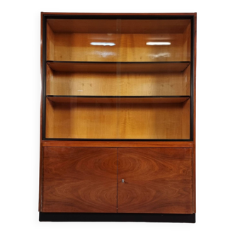 Vintage showcase in birch, 1970s