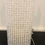 Polished glass wall lamp