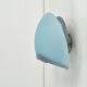 Shell Glass & Metal Wall Lamp by Alvaline Bologna, Italy, 1980s