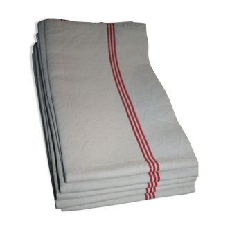 batch of 5 linen towels