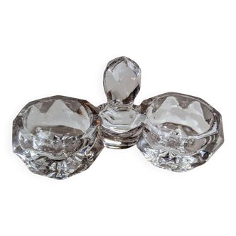 Double crystal salt shaker