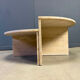 Paire de tables basses en travertin, années 1970