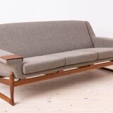 Johannes Andersen Sofa Excellent for AB Trensums Fåtöljfabrik, Reupholstered in KVADRAT