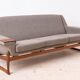 Johannes Andersen Sofa Excellent for AB Trensums Fåtöljfabrik, Reupholstered in KVADRAT
