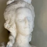 Marie-Antoinette, buste en marbre de Carrare