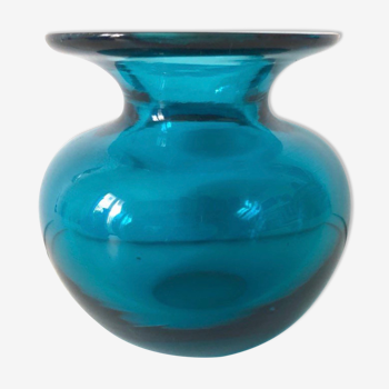 Blue vase