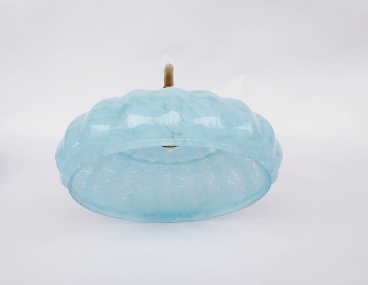 Swan neck wall lights and Clichy glass