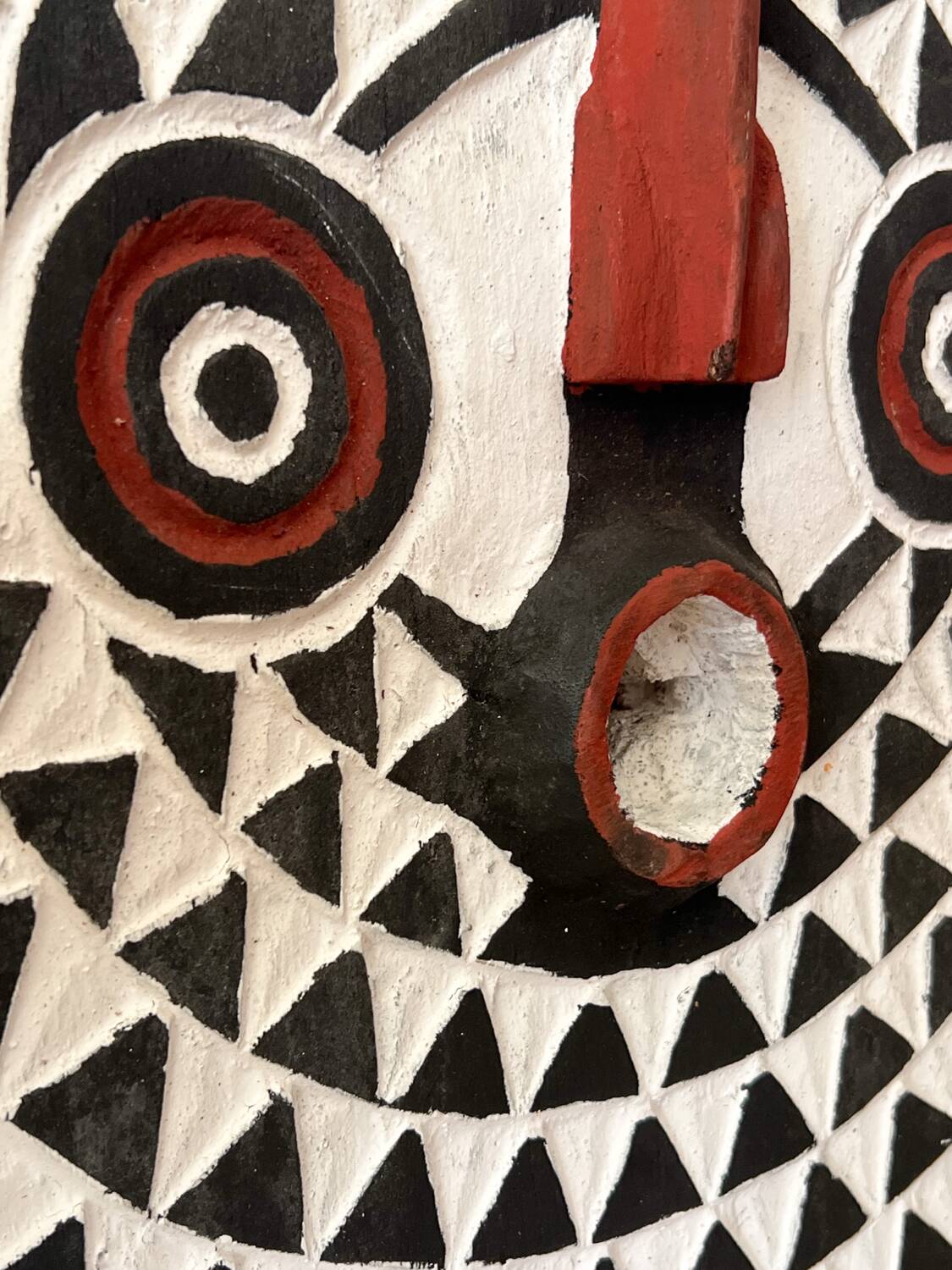 Bobo wooden sun mask (Burkina Faso)
