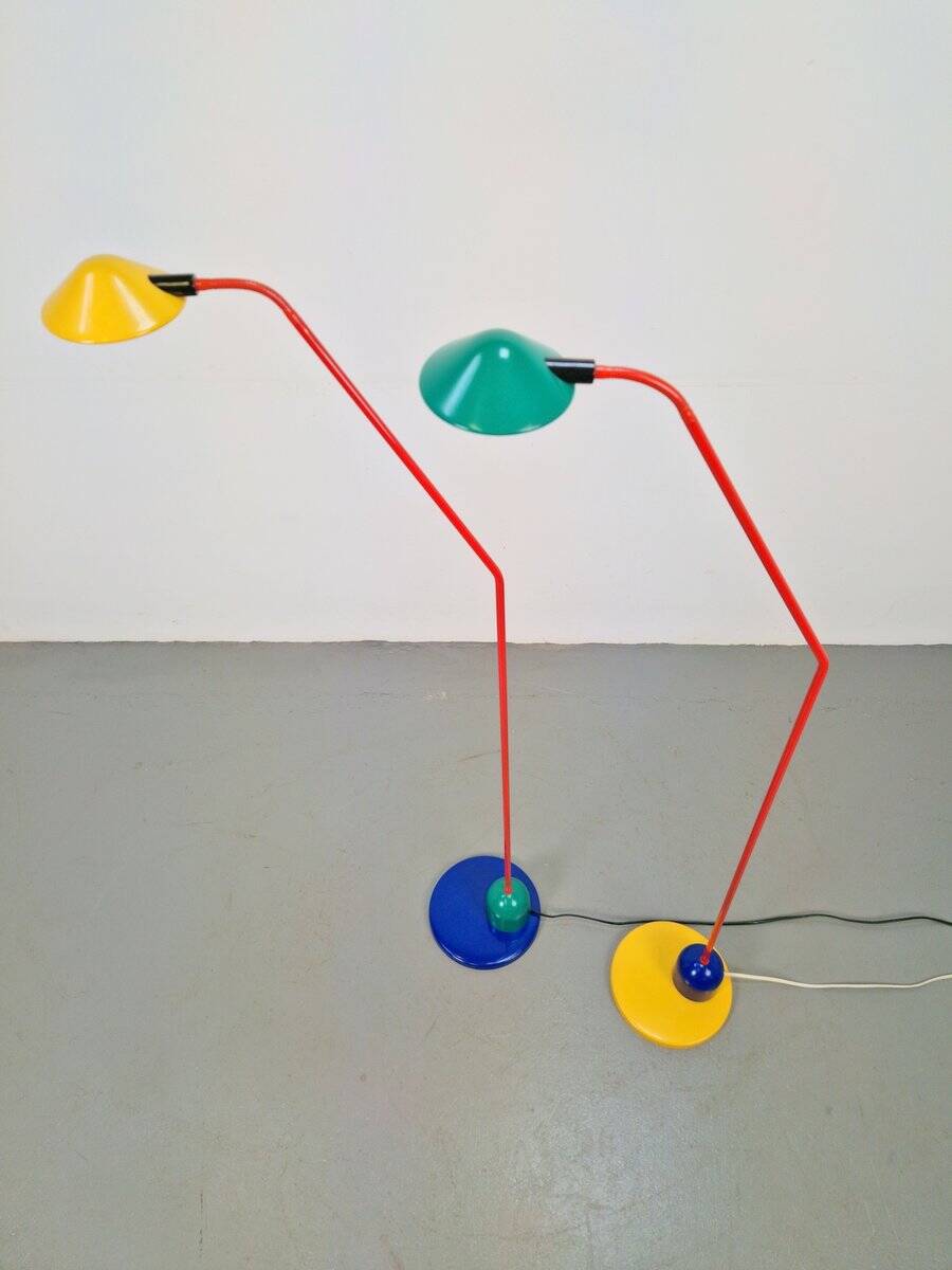 Lampadaires de Happylight, années 1980, ensemble de 2