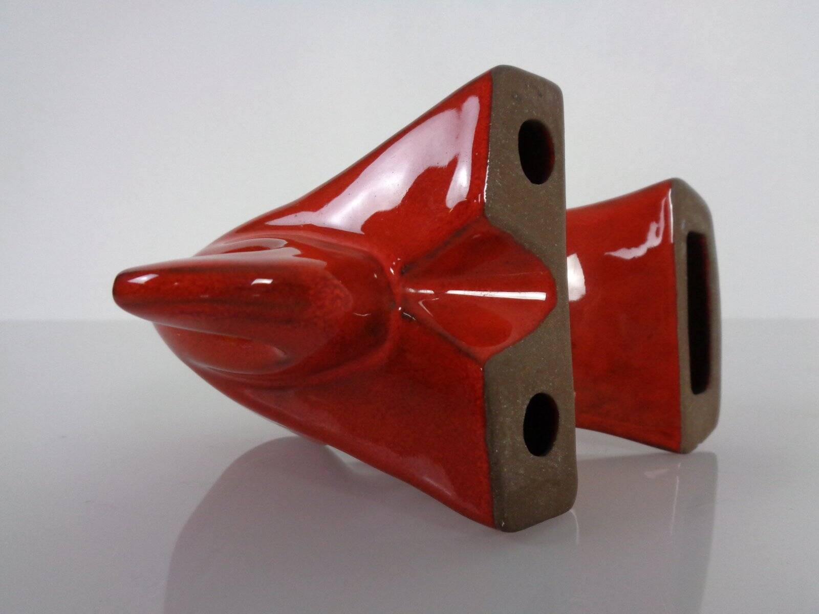 Majolica Ceramic Elephant, 1960s