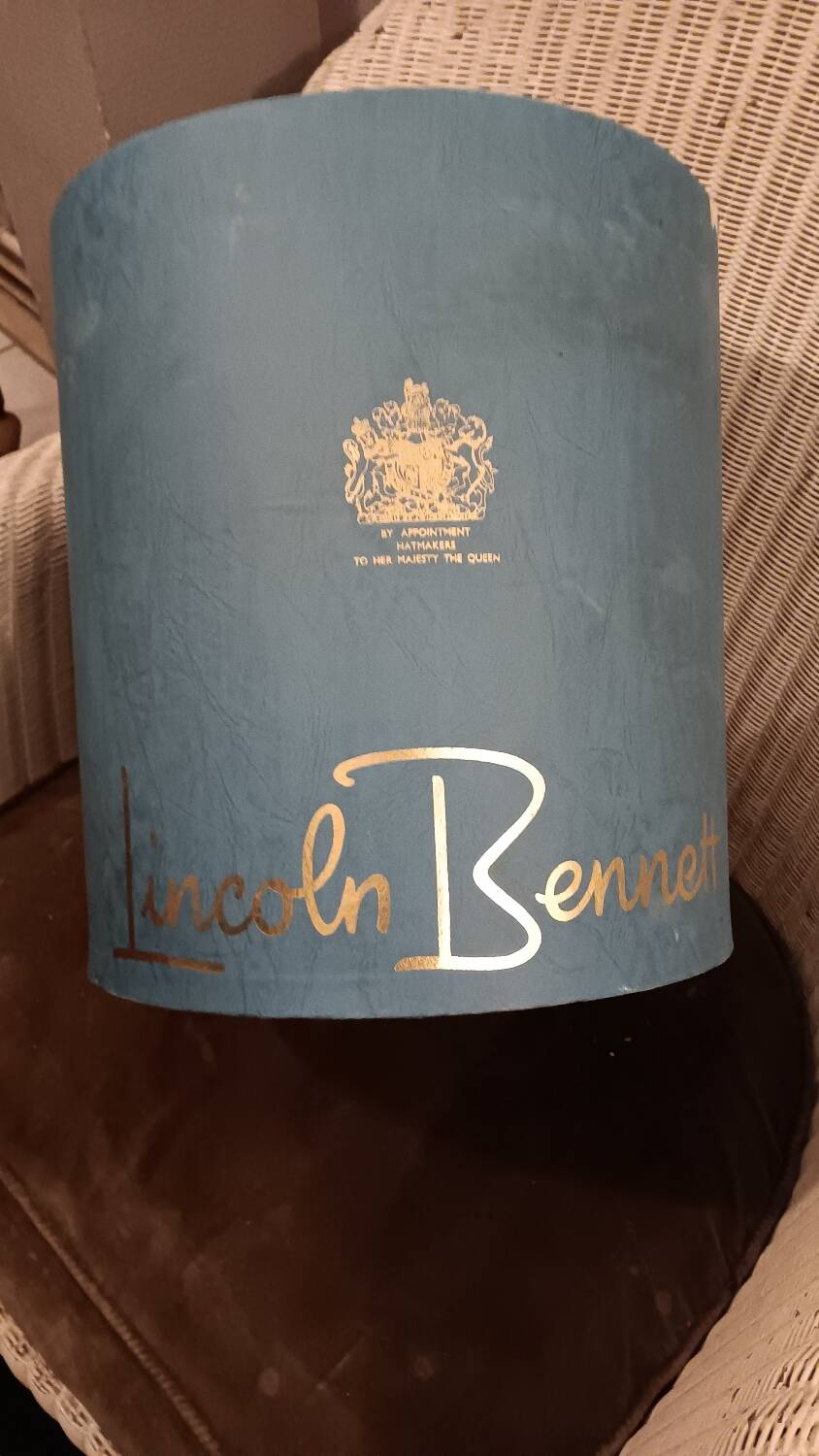 Lincoln bennett english hat box