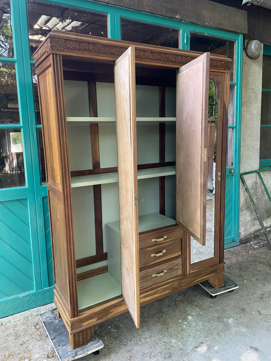 Art Deco wardrobe