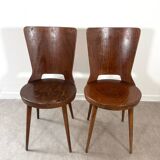 Pair of Baumann “Dove” chairs