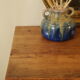 Antique walnut side table