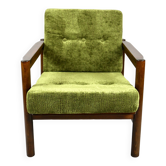 Fauteuil vintage en vert olive, 1970