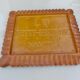Decorative serving tray in resin, 1960s
