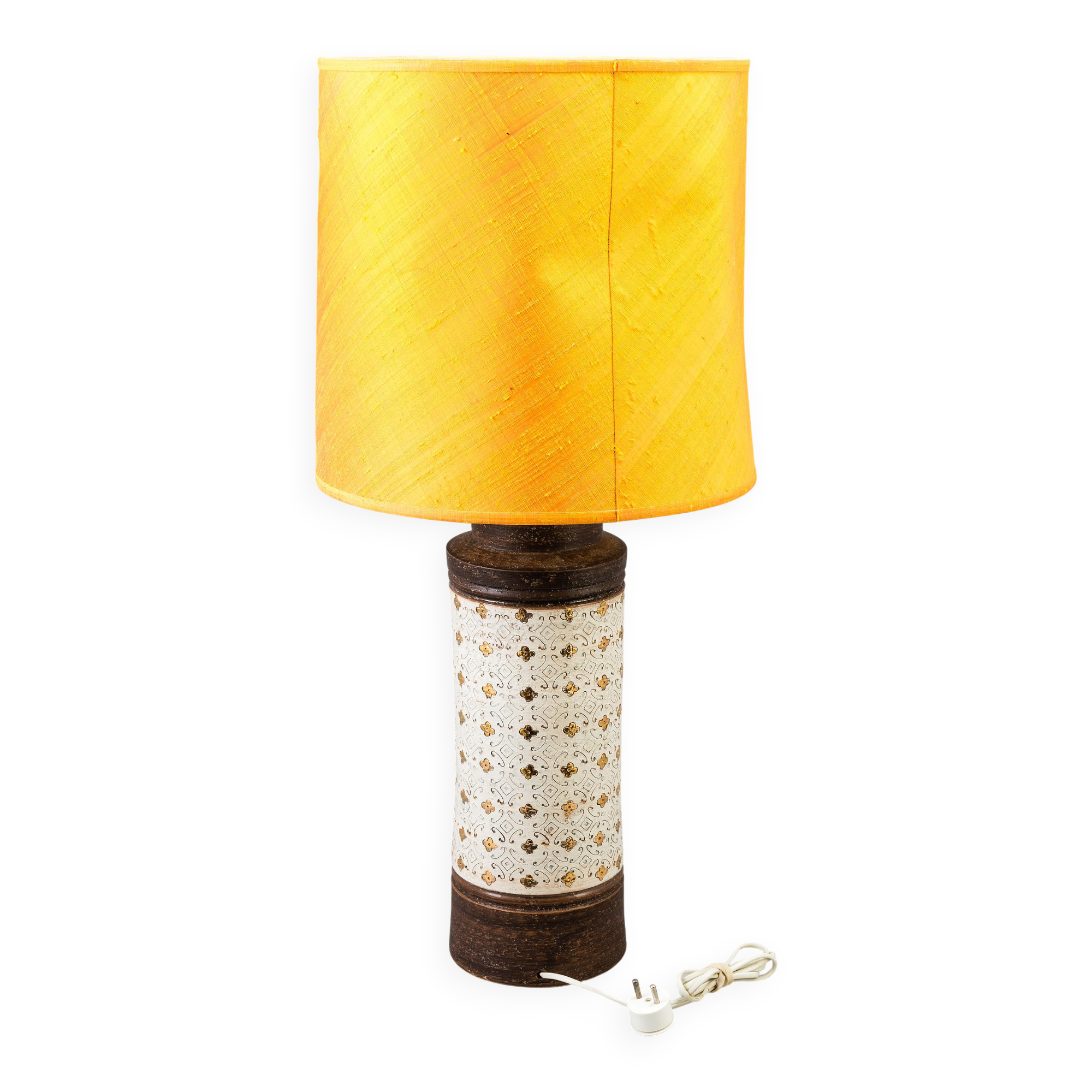 Ceramic table lamp by Bitossi, Italy, 1960, numbered 22/44