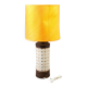 Ceramic table lamp by Bitossi, Italy, 1960, numbered 22/44