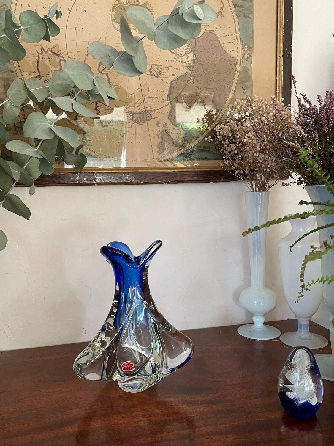 Murano glass vase circa 1960