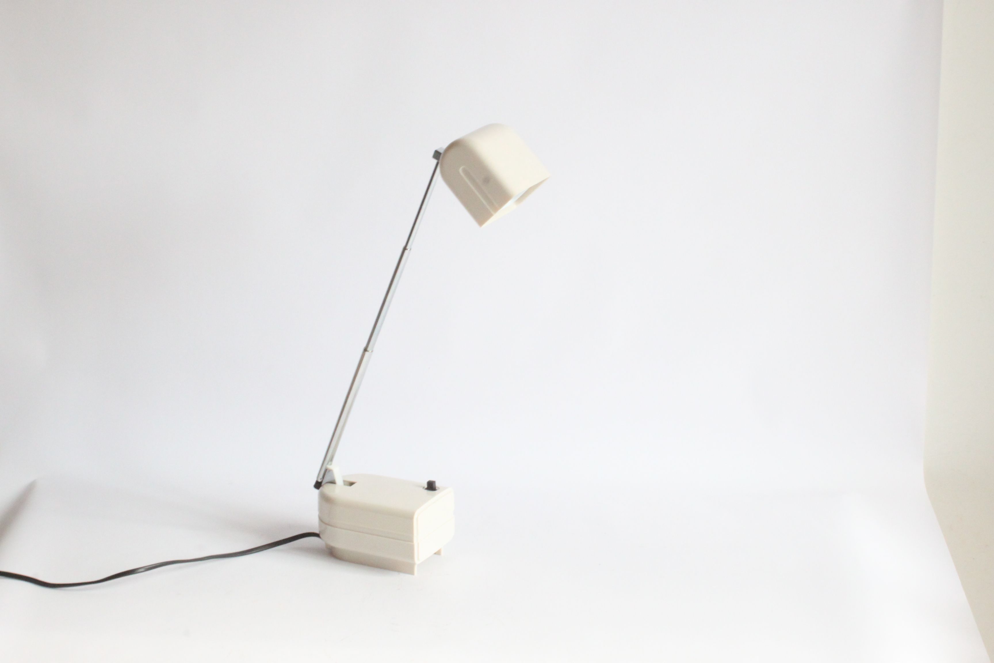 Telescopic bedside or wall lamp, 1960s.