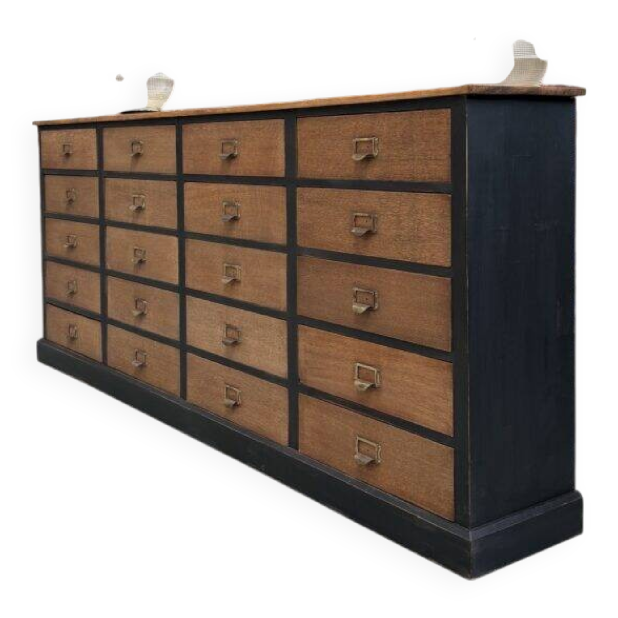 Workshop furniture from the early 20th century.