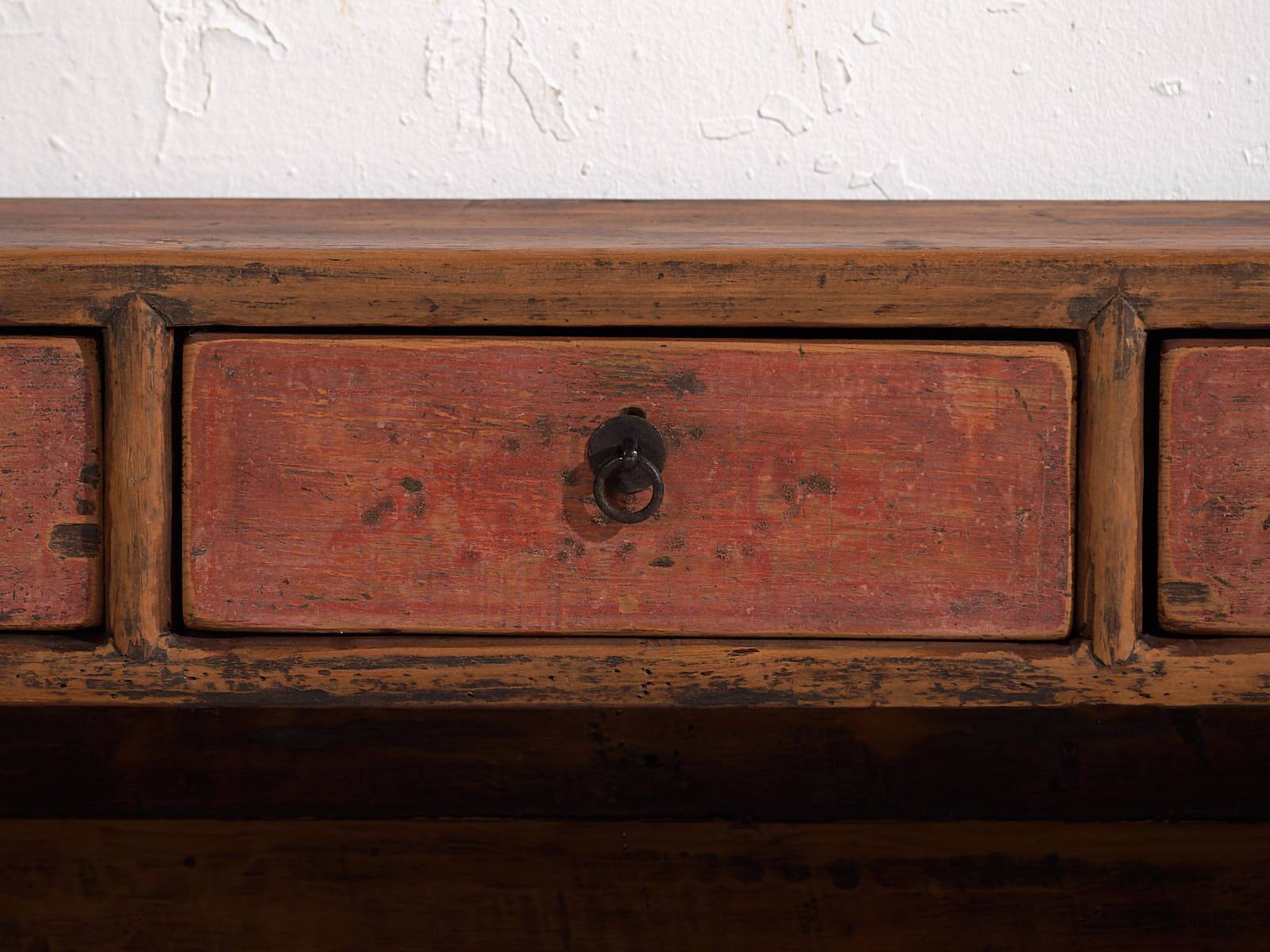 Antique furniture with red patina (c.1900)