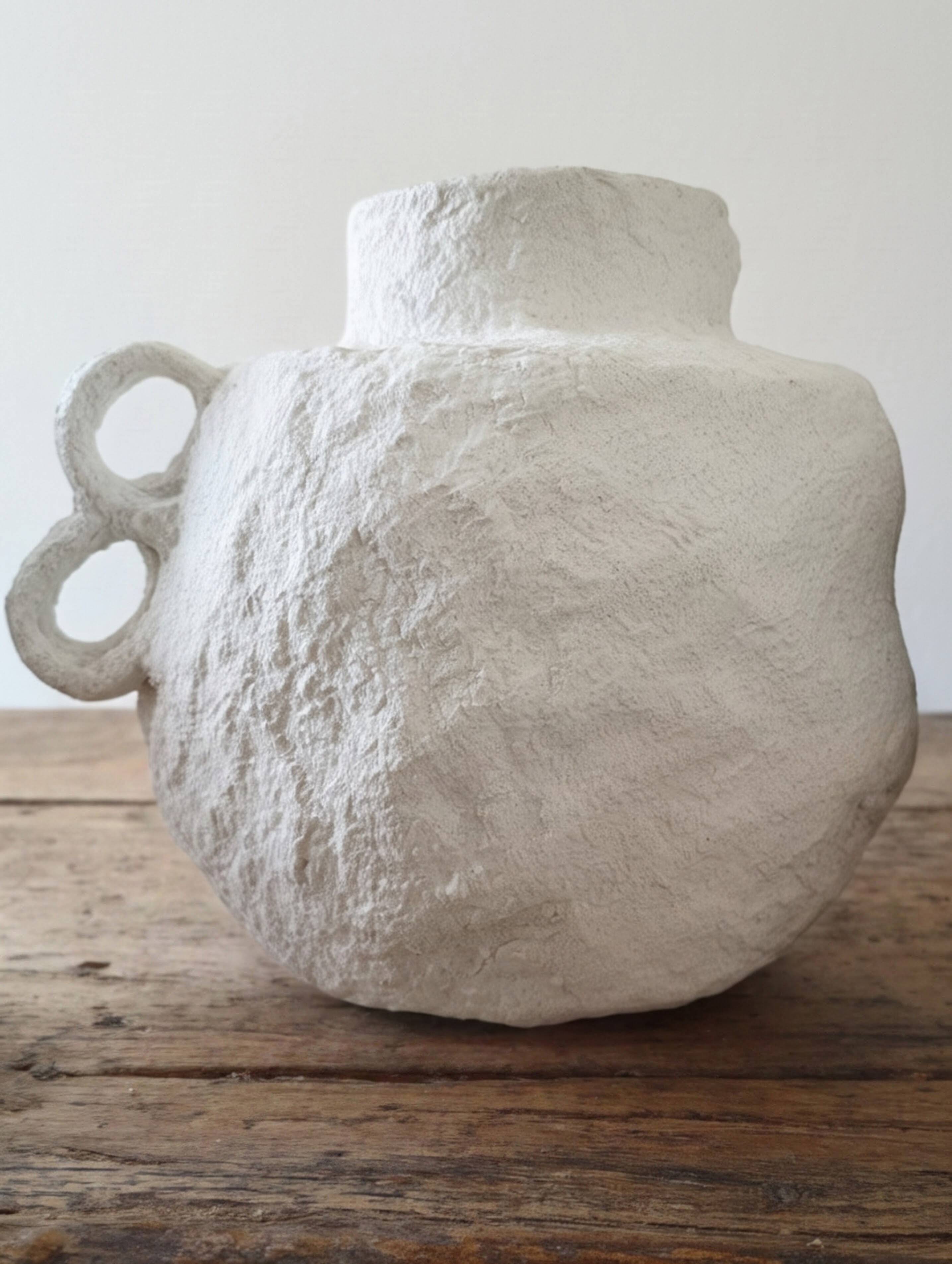 Vase sculptural esprit Boho