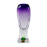 Art Glass Crystal Vase by Adam Jablonski, 1980s