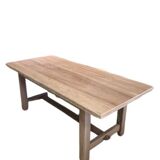 Table de salle à manger en chêne massif