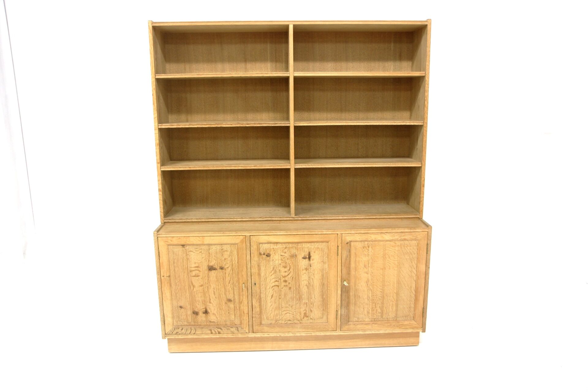 Oak chest of drawers-bookcase, Sweden, 1960