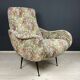 Mid-century modern Lady chair attributed to Marco Zanuso, Italy, 1960s.
