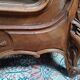 Rococo library in walnut