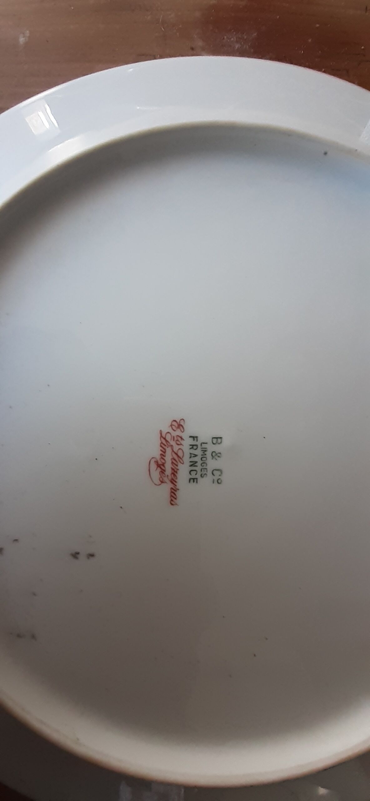 Plat B et cie Limoges