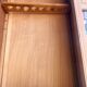 Raw wood gun cabinet