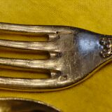 Christofle cutlery set, crossed ribbons model.