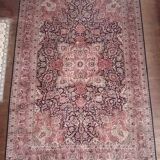 Handmade silk cashmere rug 282×186cm