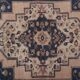 Vintage Turkish rug handmade 194x320 cm