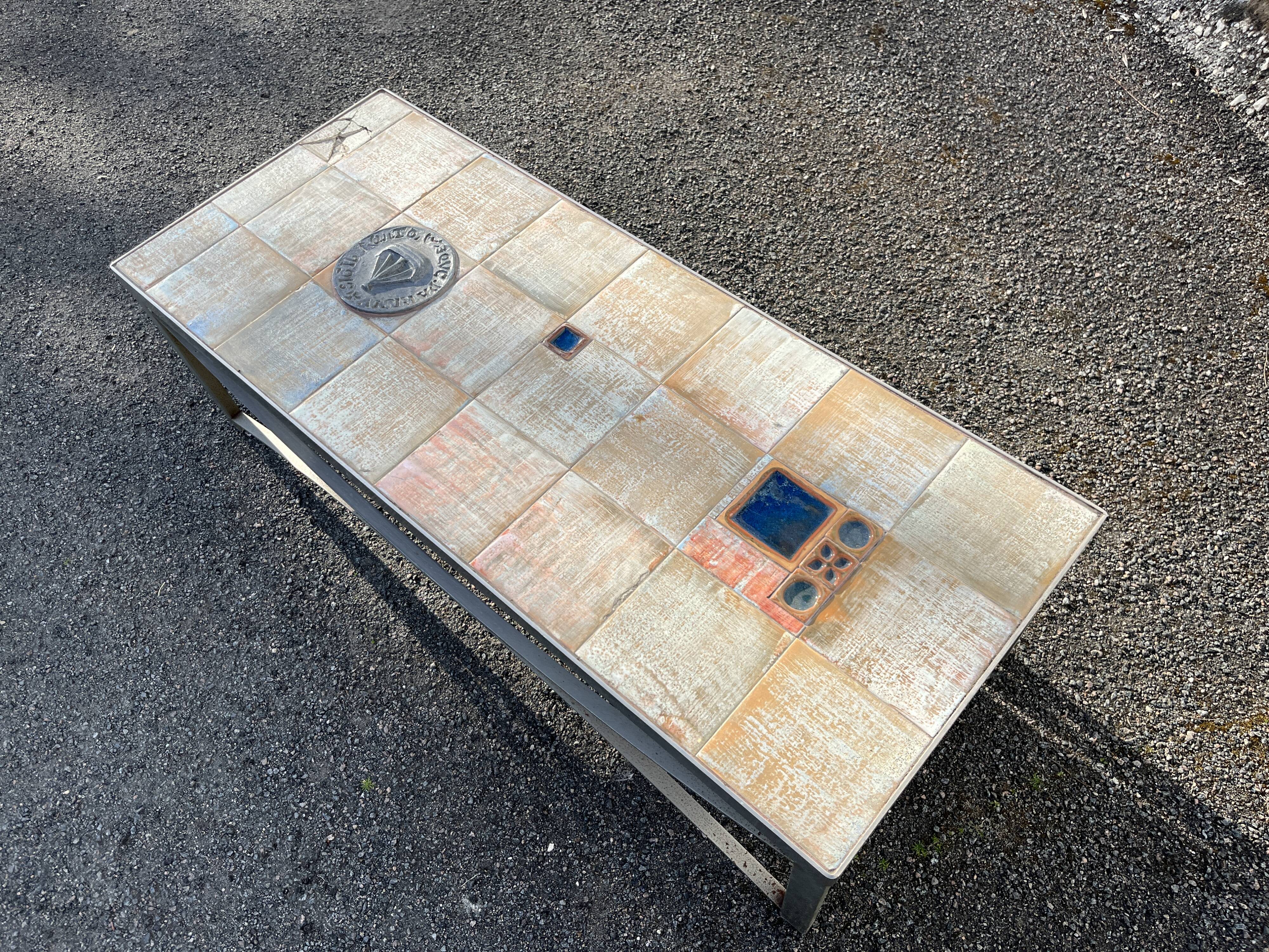 Beautiful vintage STOCKHOLM 1971 coffee table – capron style