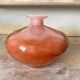 Single flower vase signed Gérard Torchaux, Art glass.