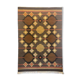 Swedish wool rug 70s-80s