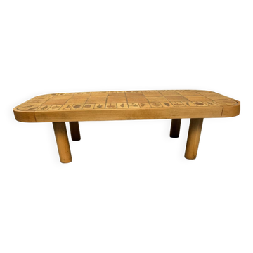 Table basse herbier